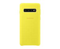 Etui Silicone Cover do Samsung Galaxy S10 żółte - 478355 - zdjęcie 1